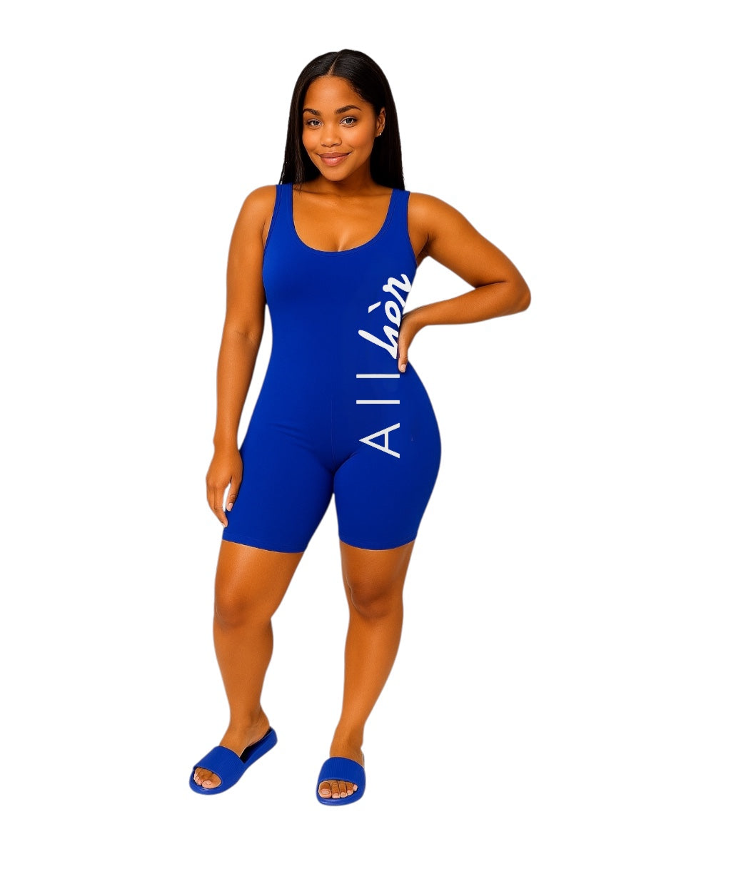All hèr Royal Blue Romper