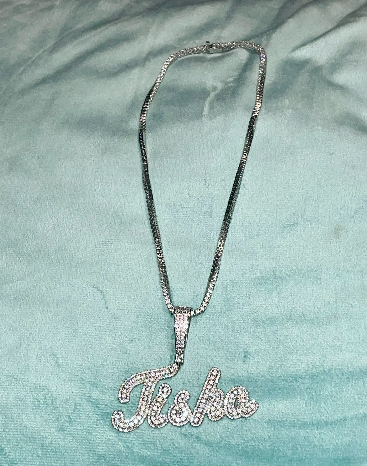 Custom Cursive Name Pendent