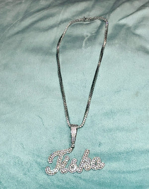 Custom Cursive Name Pendent