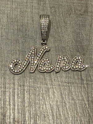 Custom Cursive Name Pendent