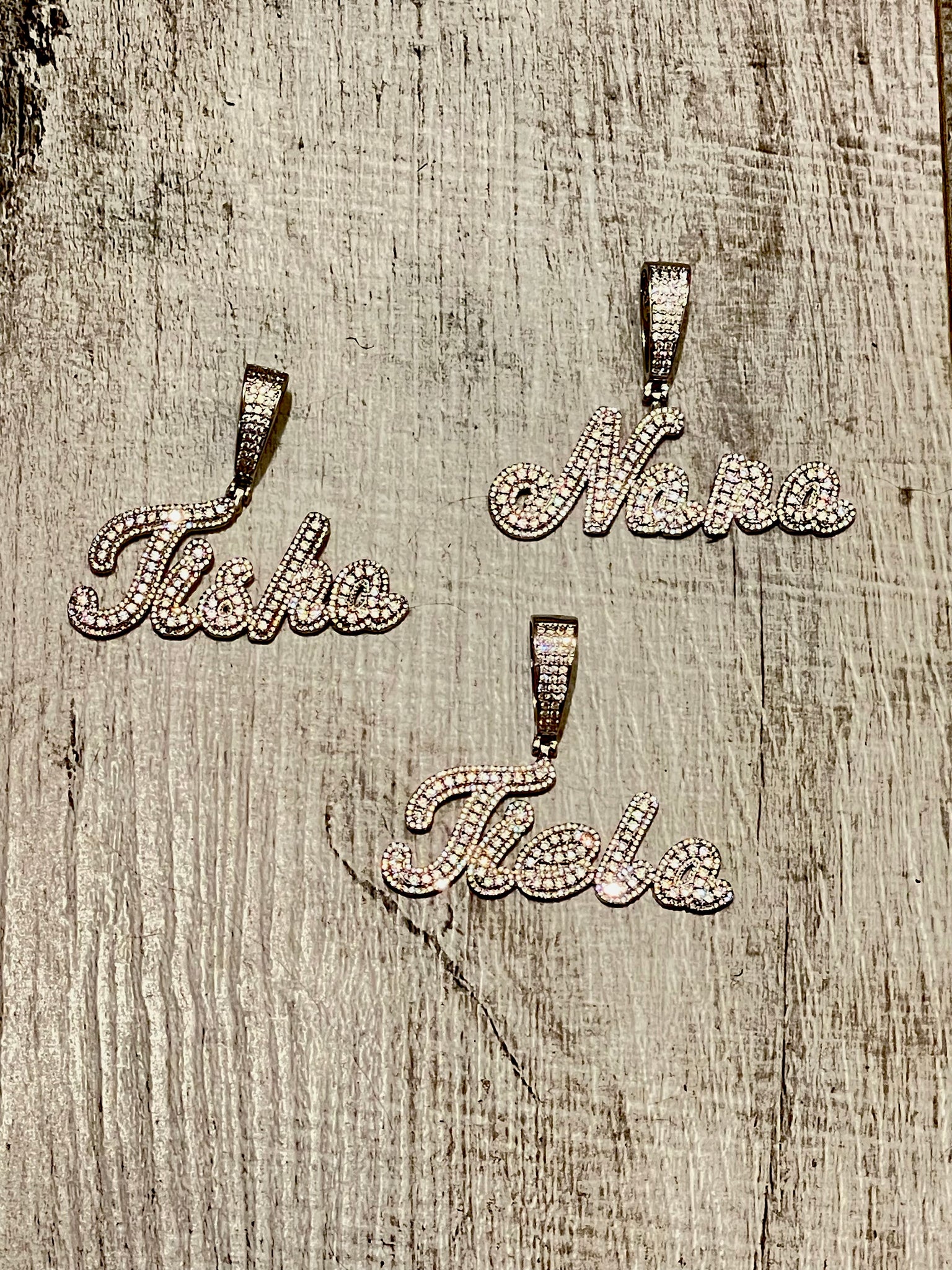 Custom Cursive Name Pendent