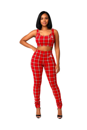 Plaid Pressure Set