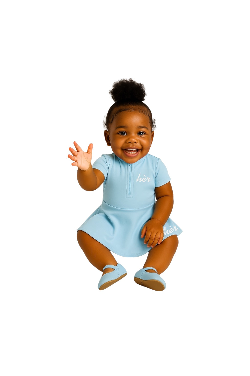 Blue kids matching set – Ava Set from Mini hèr by All hèr - baby 